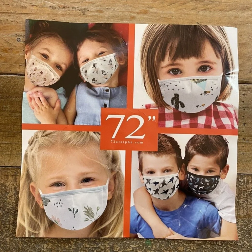 Atalpha Premium Kids Baseball Face Masks, Face Mask with adjustable Nose Bridge